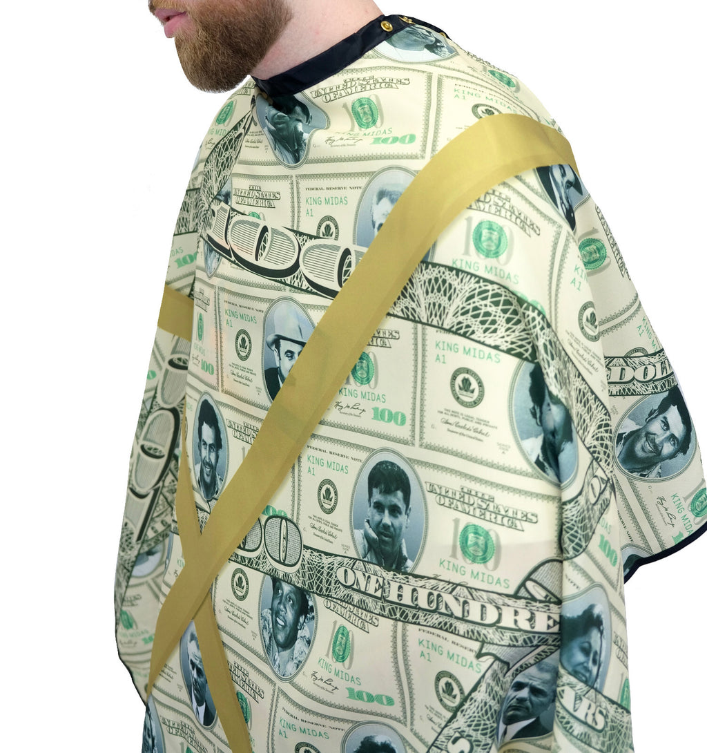 Professional Barber Apron and Cape Set - Water & Hair Proof Salon Uniform