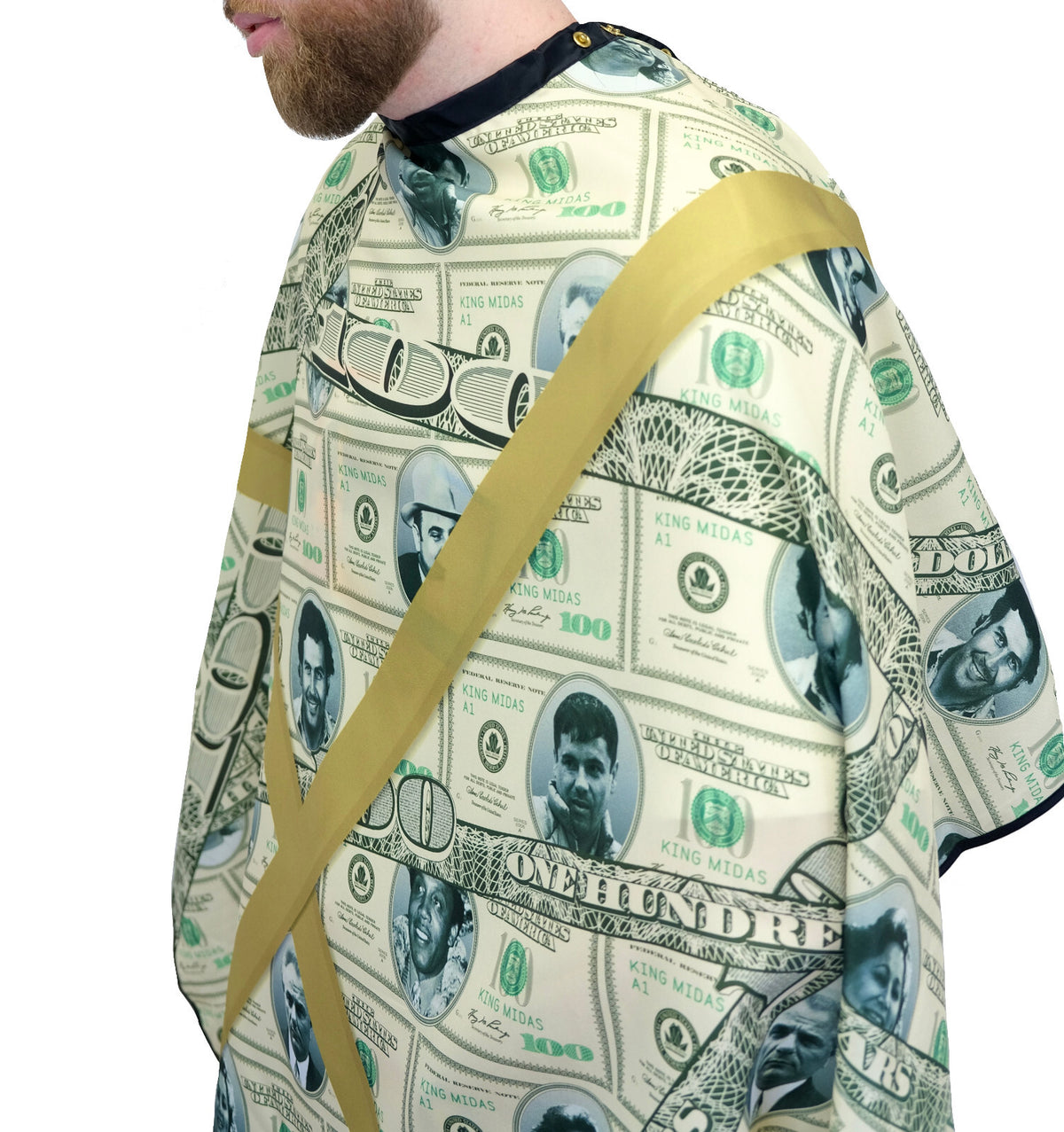 Professional Barber Apron and Cape Set - Water & Hair Proof Salon Uniform