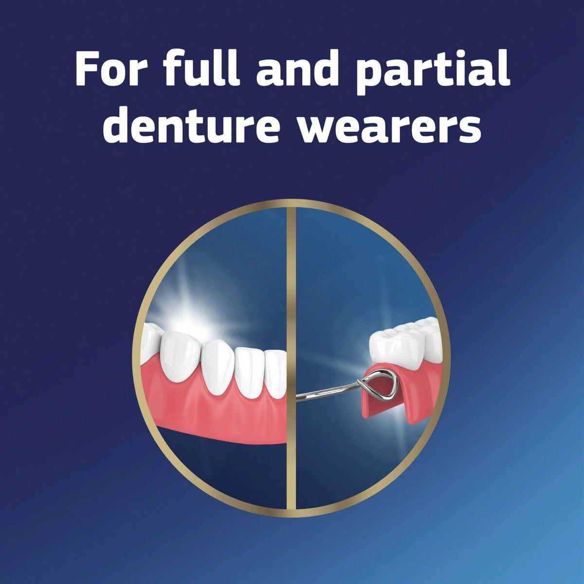 Denture Adhesive Cream Ultra Max Hold Secure 2.2 oz - Strong All-Day Grip