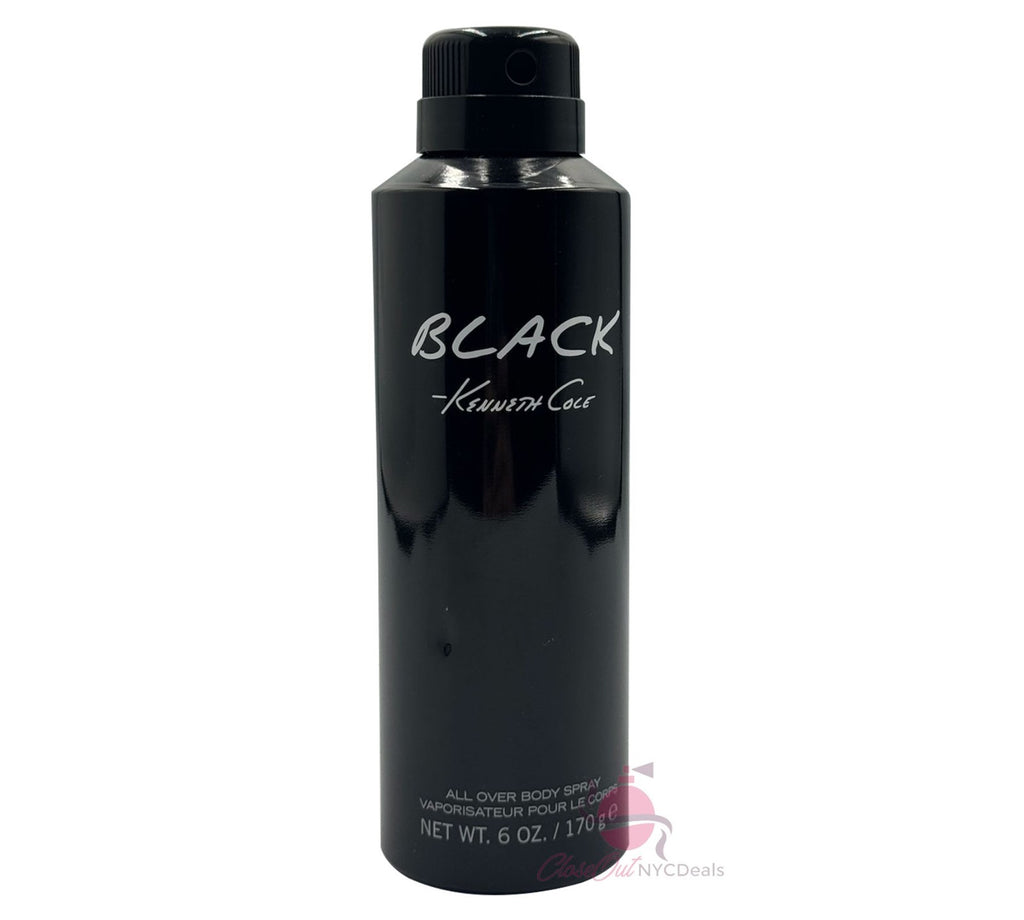 Kenneth Cole Black Men’s Body Spray 6oz Lot of 3 Unboxed