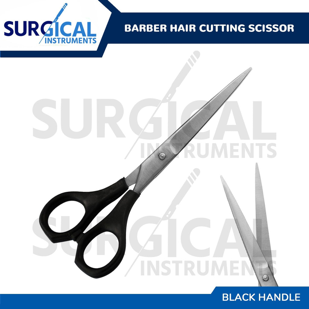 6-Inch Hair Cutting Scissors Salon Barber Shears Black German Grade