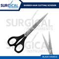 6-Inch Hair Cutting Scissors Salon Barber Shears Black German Grade