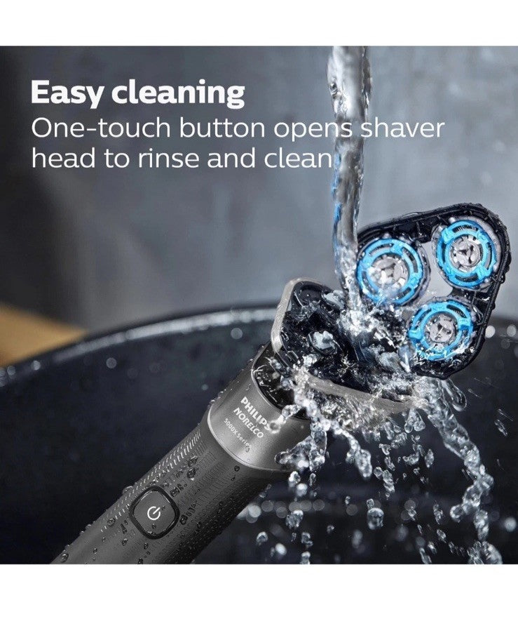 Rechargeable Wet Dry Electric Shaver for Men - Philips Norelco X5004/84