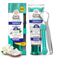 Hydroxyapatite Toothpaste with Neem & Xylitol - Fresh CocoMint Jasmine Flavor, 4.2oz