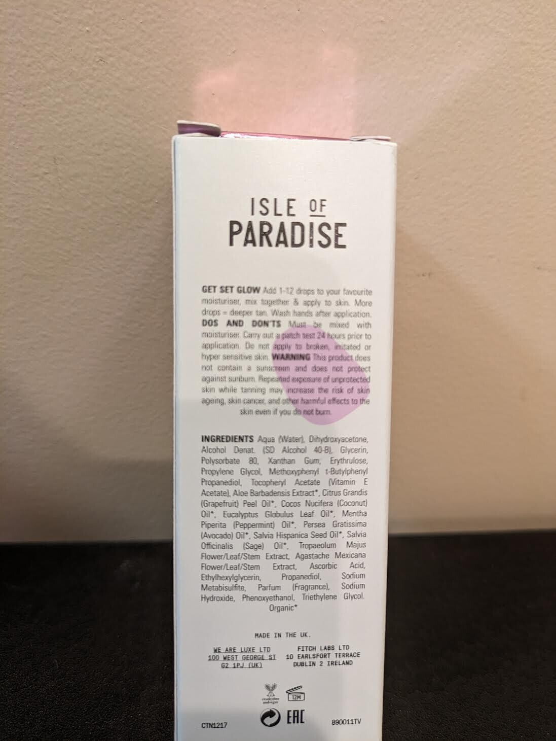 Dark Self Tanning Drops for Face & Body - Hydrating, Buildable Glow