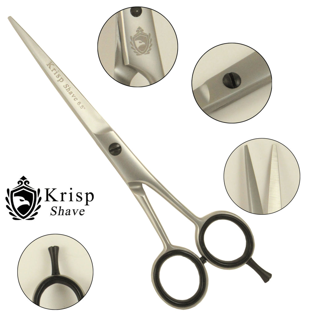6.5-Inch Stainless Steel Barber Hair Cutting Shears for Men, Women & Pets