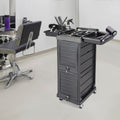 7 Tier Rolling Trolley Cart for Salon Beauty Barber Organizer