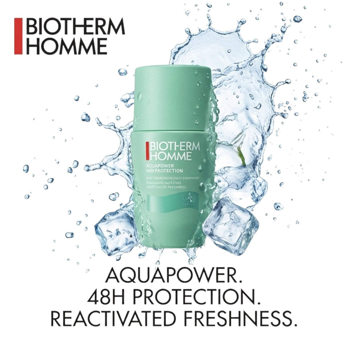 Men's 48H Aquapower Deodorant Duo Pack - Fresh & Fast-Drying Roll-On