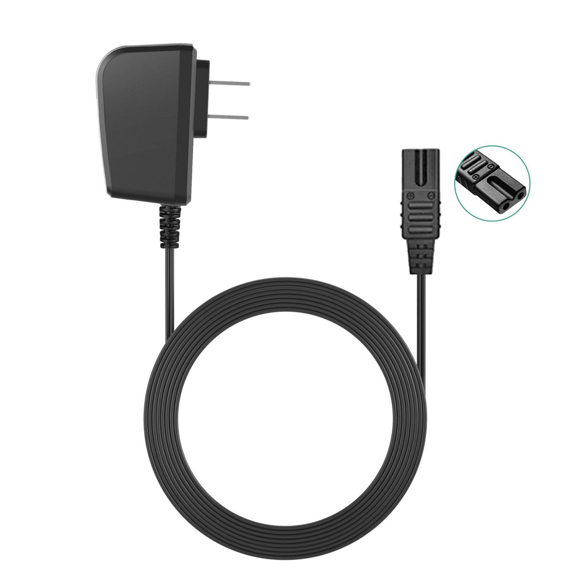 2V Wahl Shaver Power Cord Adapter Replacement for Wahl Clippers