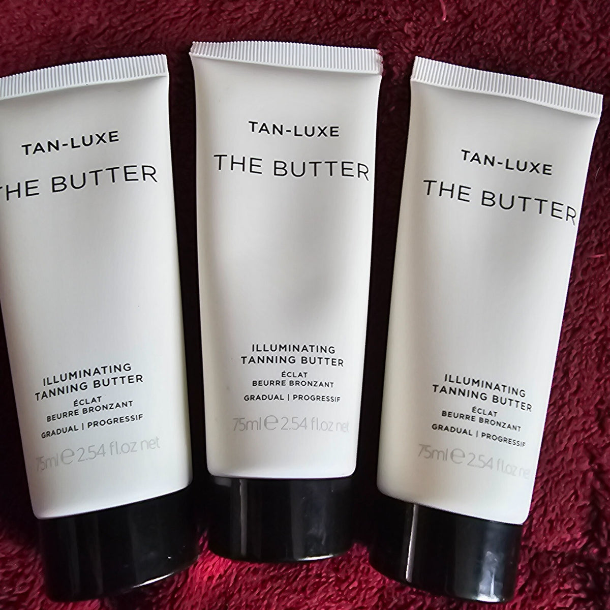 Gradual Self Tanner Lotion Set - Tan-Luxe The Butter 75ml x 3