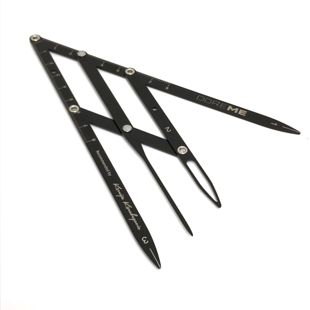 Eyebrow Microblading Golden Mean Caliper for Perfect Symmetry