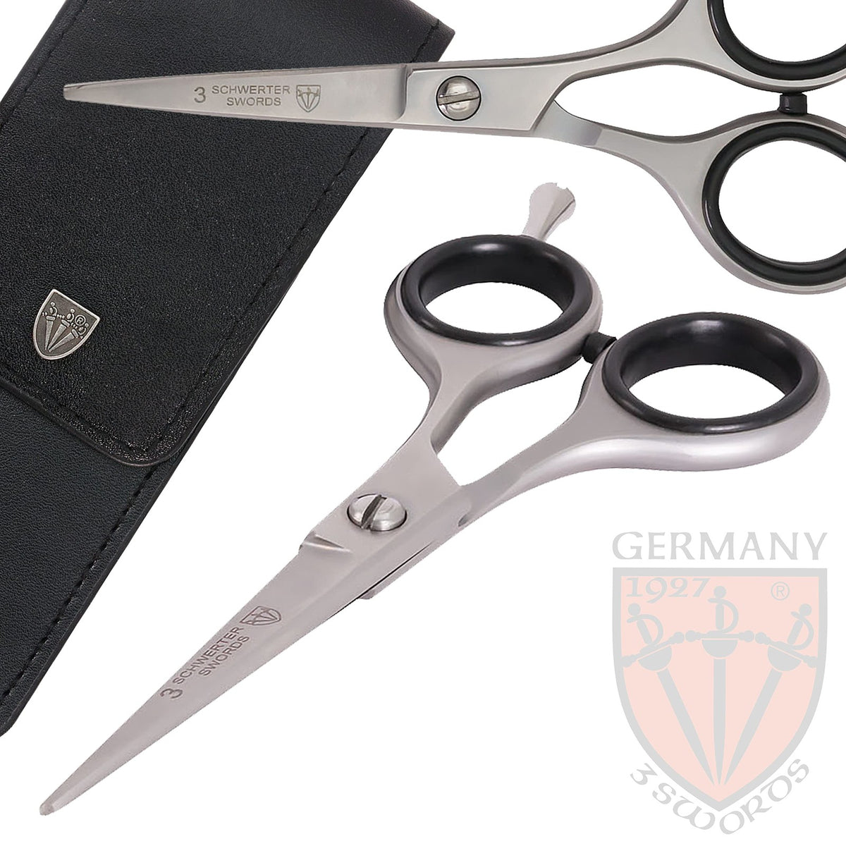Stainless Steel Beard & Mustache Scissors - Professional Grooming Tool