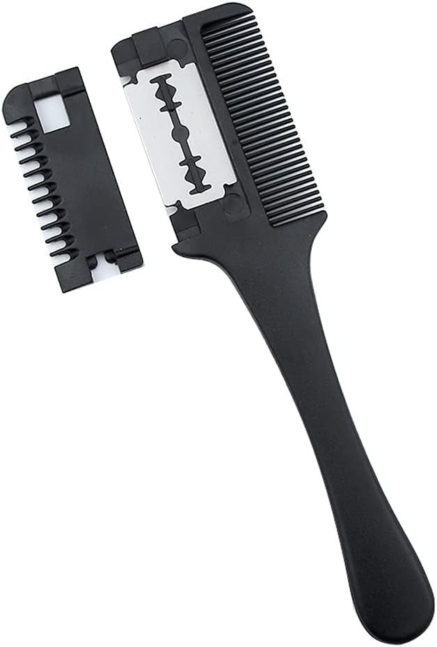 Double Sided Hair Thinner Razor Comb for Hair Cutting and Thinning