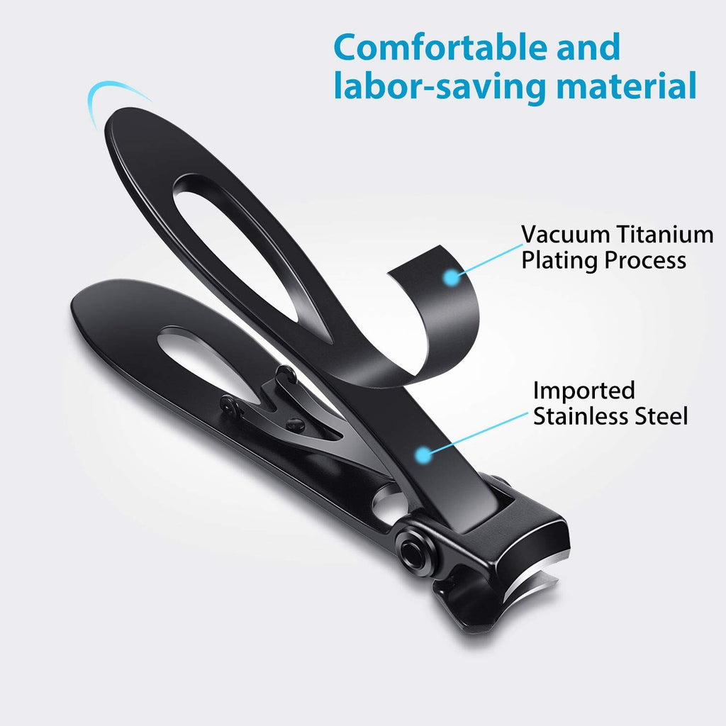 Heavy Duty Extra Large Toe Nail Clippers for Thick Nails - Professional Pedicure Tool