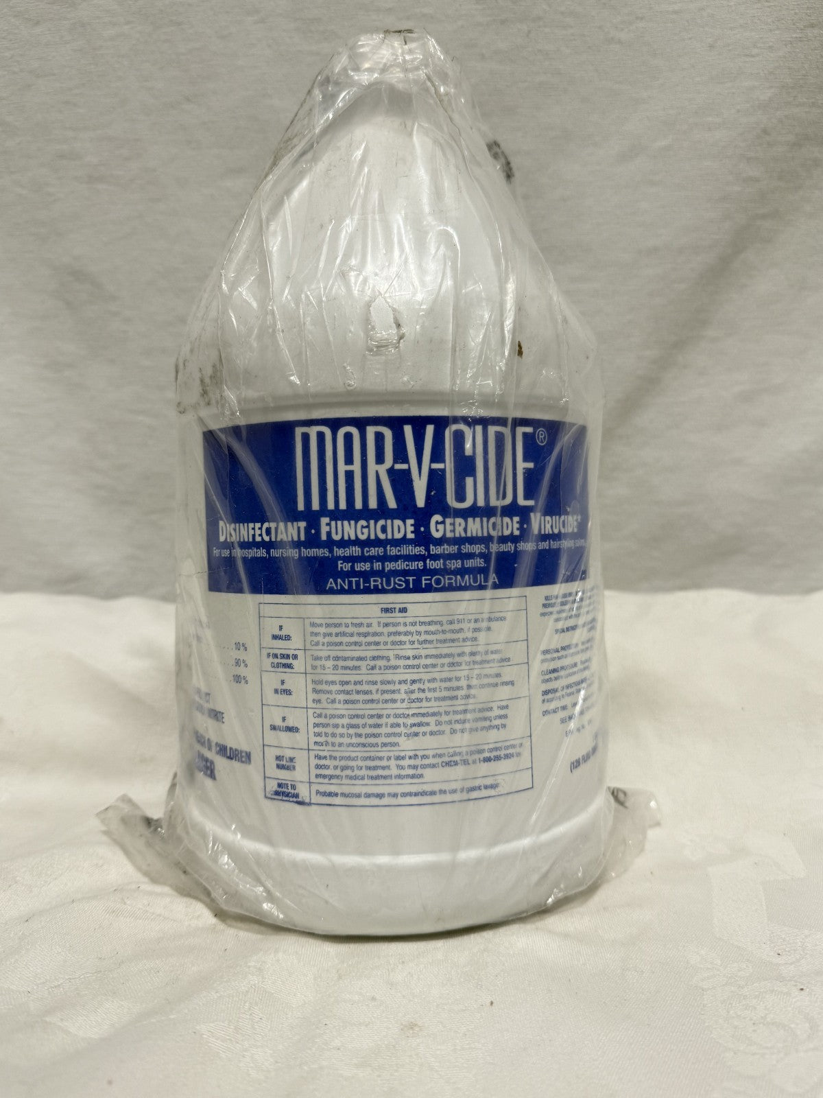 William Marvy Mar V Cide Disinfectant Gallon Jug 28oz - Household Sanitizer