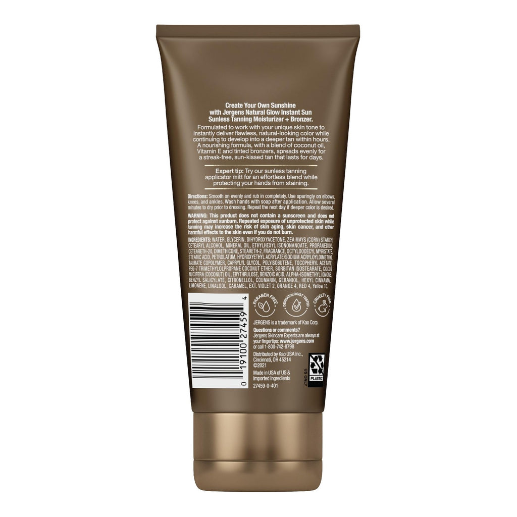 Self Tanner Lotion with Bronzer - Natural Glow Sunless Tanning Moisturizer