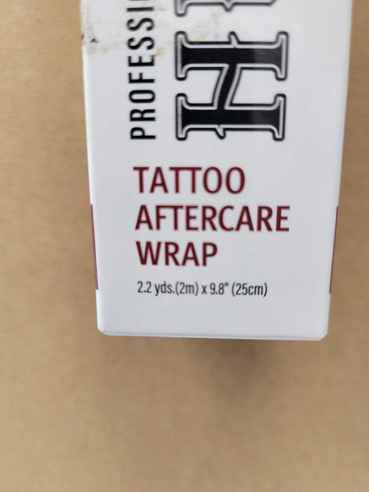 Hustle Butter Second Skin Tattoo Aftercare Wrap - 9.8in x 2.2yds, EXP 2028