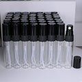 50PCS 5ML Refillable Travel Perfume Spray Bottles Glass Portable Set