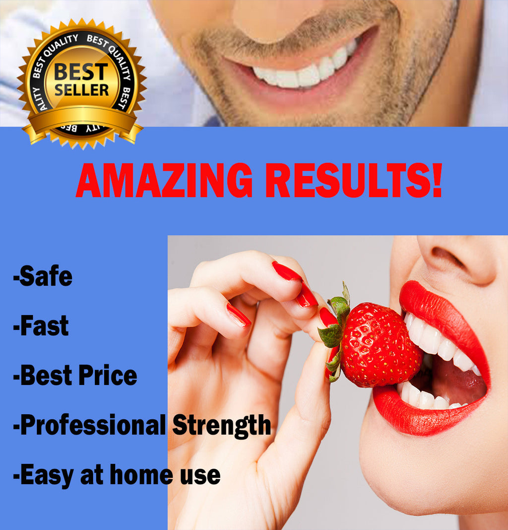 Kit with Gel Syringes & Mouth Trays - Fast Results