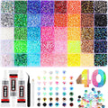 50000 Pcs Resin Jelly Rhinestones Bedazzling Kit for Crafts & DIY Projects