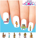 Waterslide Nail Decals Set of 20 Scooby Doo Shaggy Assorted Designs