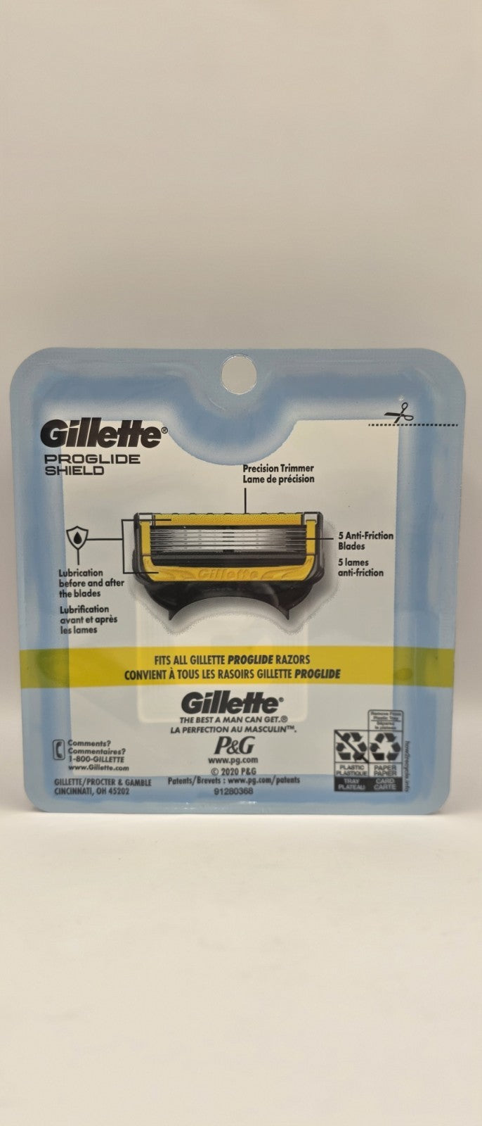 Gillette Fusion5 ProShield Men's Razor Blade Refills - 8 Pack