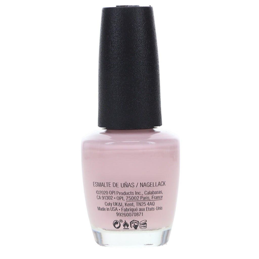 OPI Movie Buff Nail Polish - Pale Pink, 0.5 oz, Long-Lasting Manicure