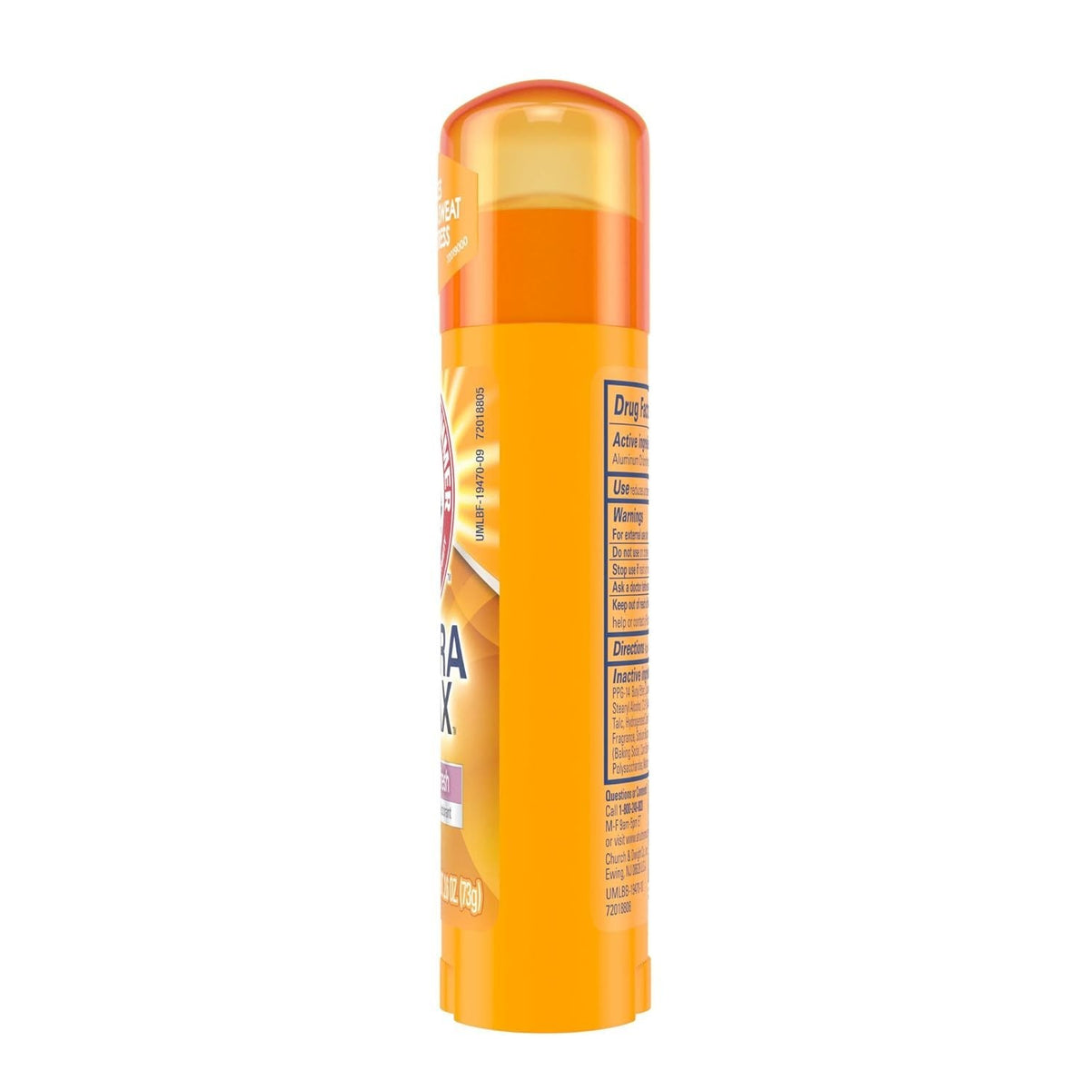 Arm & Hammer UltraMax Powder Fresh Deodorant Stick 12 Pack - 48-Hour Odor Protection