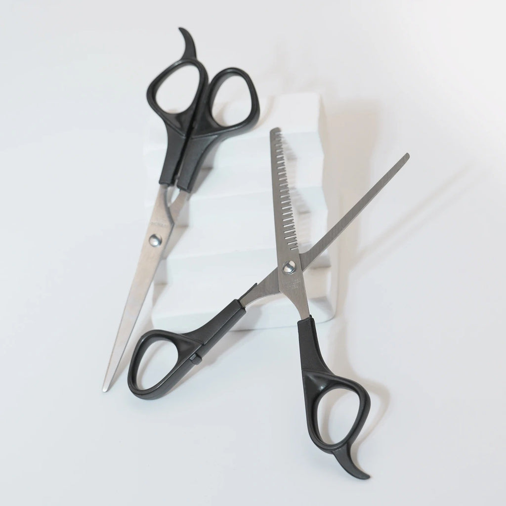Professional Hair Cutting Scissors Kit for Barber Salon & Wig Styling