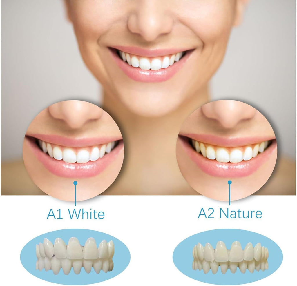 DIY Denture Kit with Impression - 2 Sets of Custom False Teeth