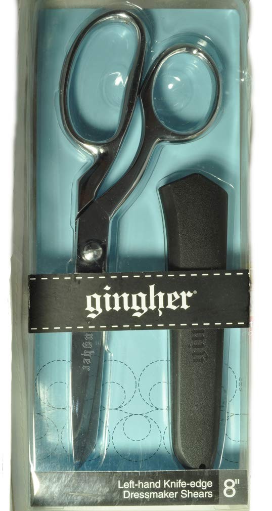 Left Hand Dressmaker Shears - 8 Inch Professional Sewing Scissors