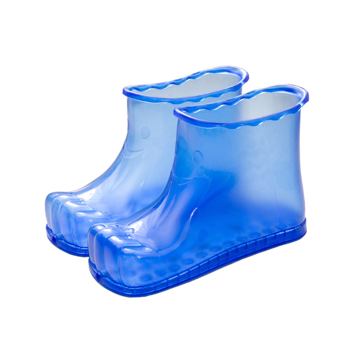 Pair Massage Foot Bath Shoes - Spa Soaking Therapy Boots for Relaxation