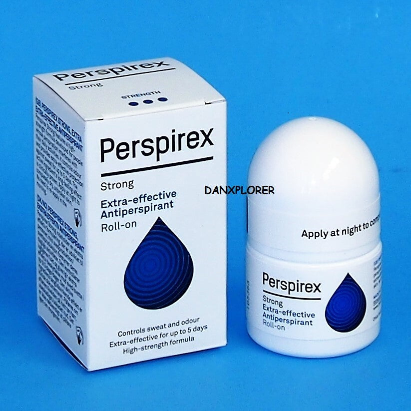 Perspirex Strong Antiperspirant Roll-On 20ml – 6 Pack, Clinical Sweat Protection