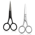 Small Grooming Scissors Set for Facial Hair & Detailing - 2PCS