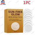 Self-Tanning Micro-Needle Patches Natural Bronze Sunless Tanning 7 Tablets