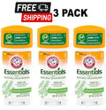Natural Deodorant Pack of 3 - Rosemary Lavender 2.5 oz | Aluminum-Free