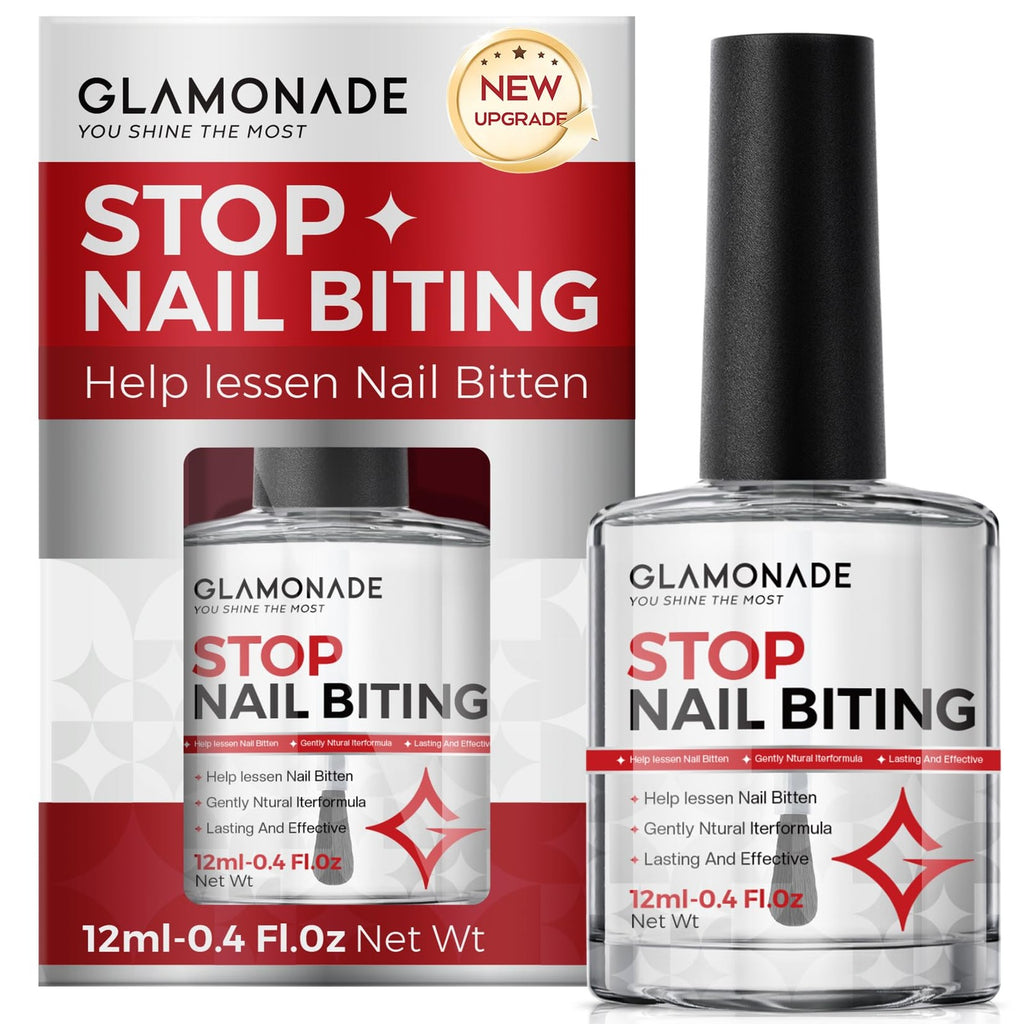 Kids Nail Biting Deterrent Polish - Clear Bitter No Bite Nail Polish 12ml