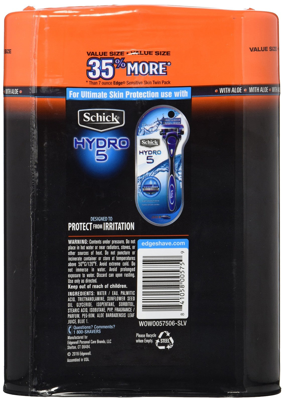 Sensitive Skin Shaving Gel with Aloe - 9.5 oz, 3 Pack