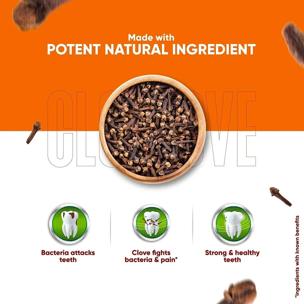 Herbal Clove Toothpaste for Cavity Protection and Fresh Breath - 100G Tube