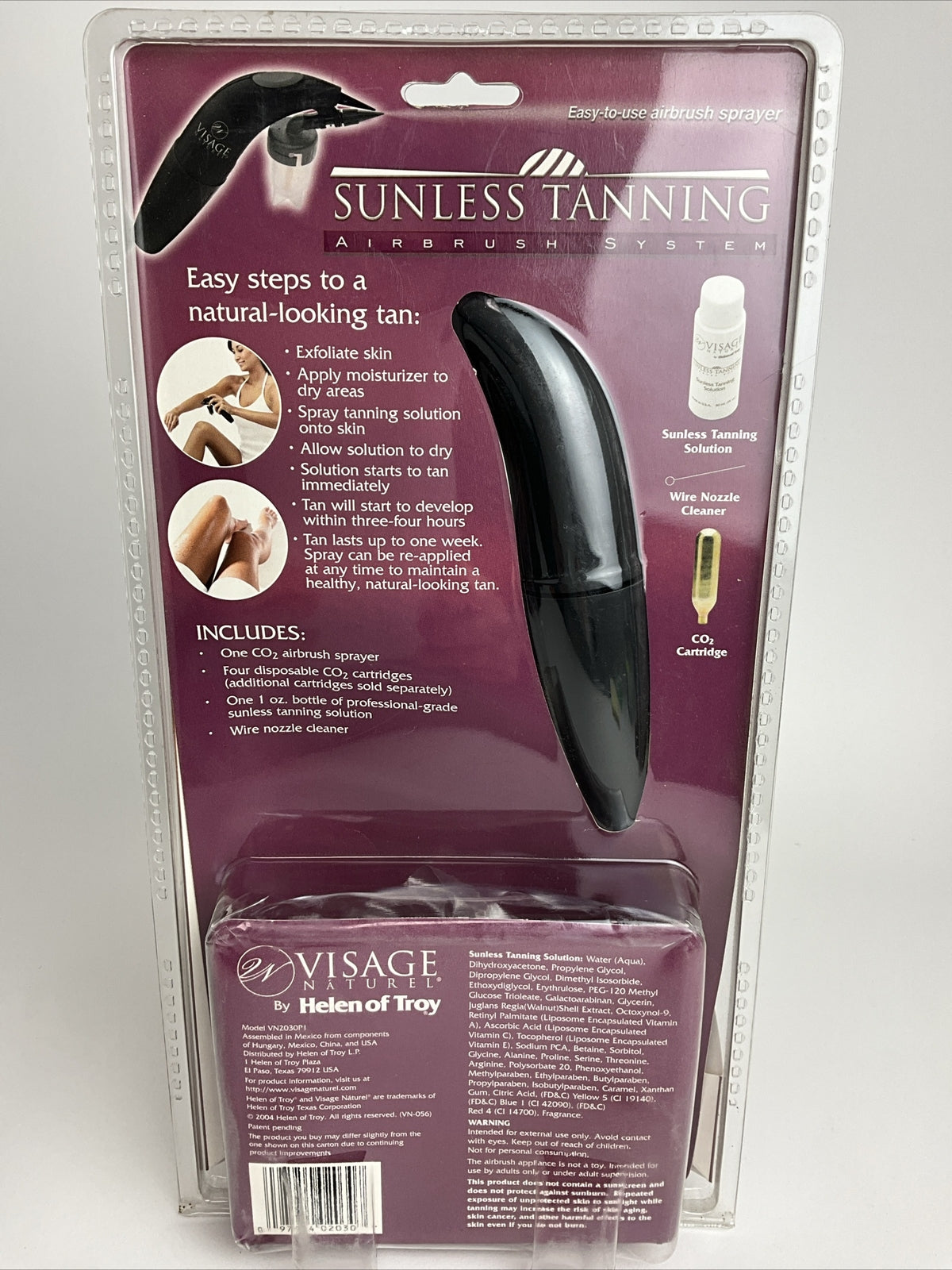 Sunless Tanning Airbrush System - Visage Naturel by Helen of Troy