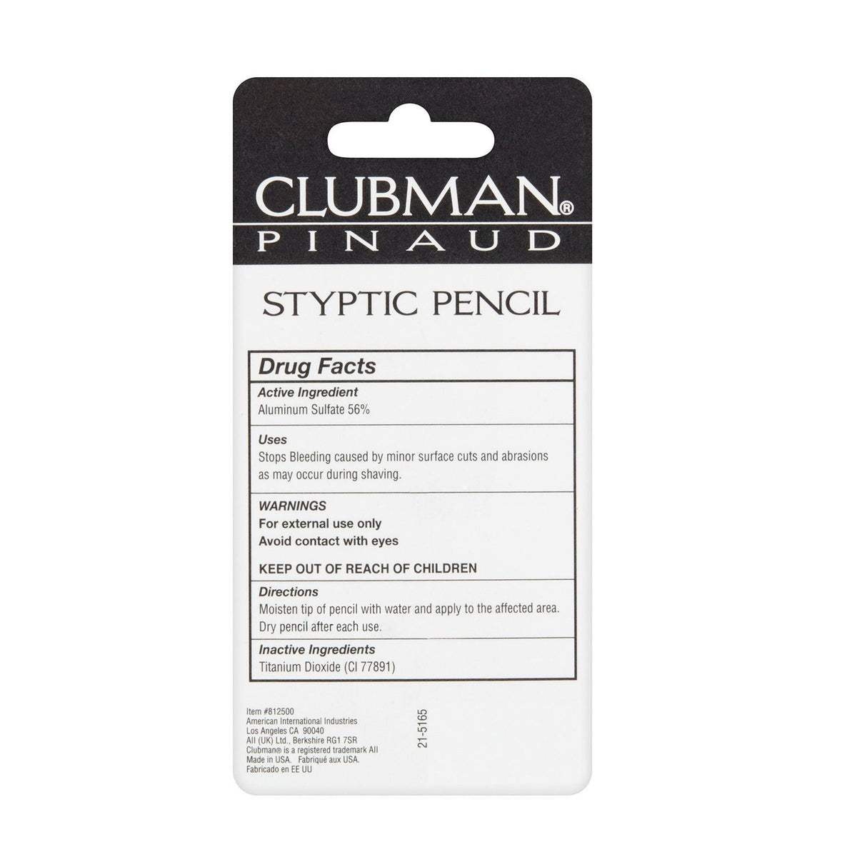 Styptic Pencil Jumbo Stops Bleeding Fast for Nicks and Minor Cuts 1 oz 2 Pack