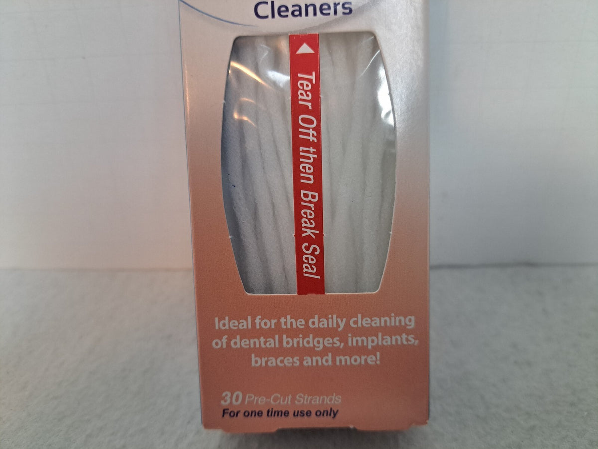 Dental Bridge & Implant Cleaners Set - Pack of 150, Sealed