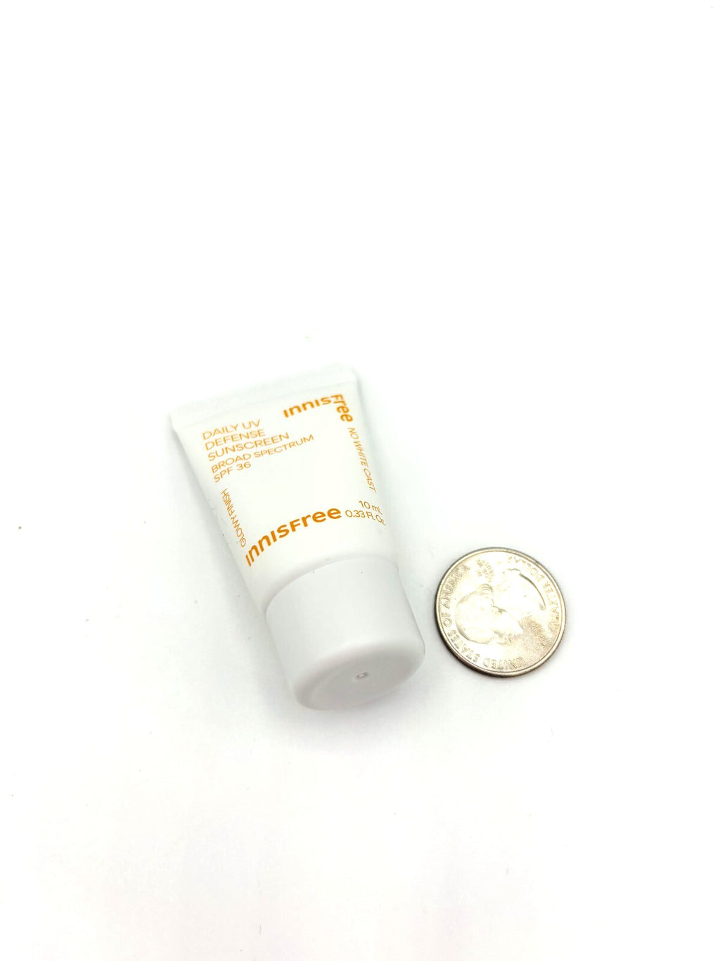 Travel Size Mineral Sunscreen SPF 45 - Broad Spectrum, Reef Safe, 10mL