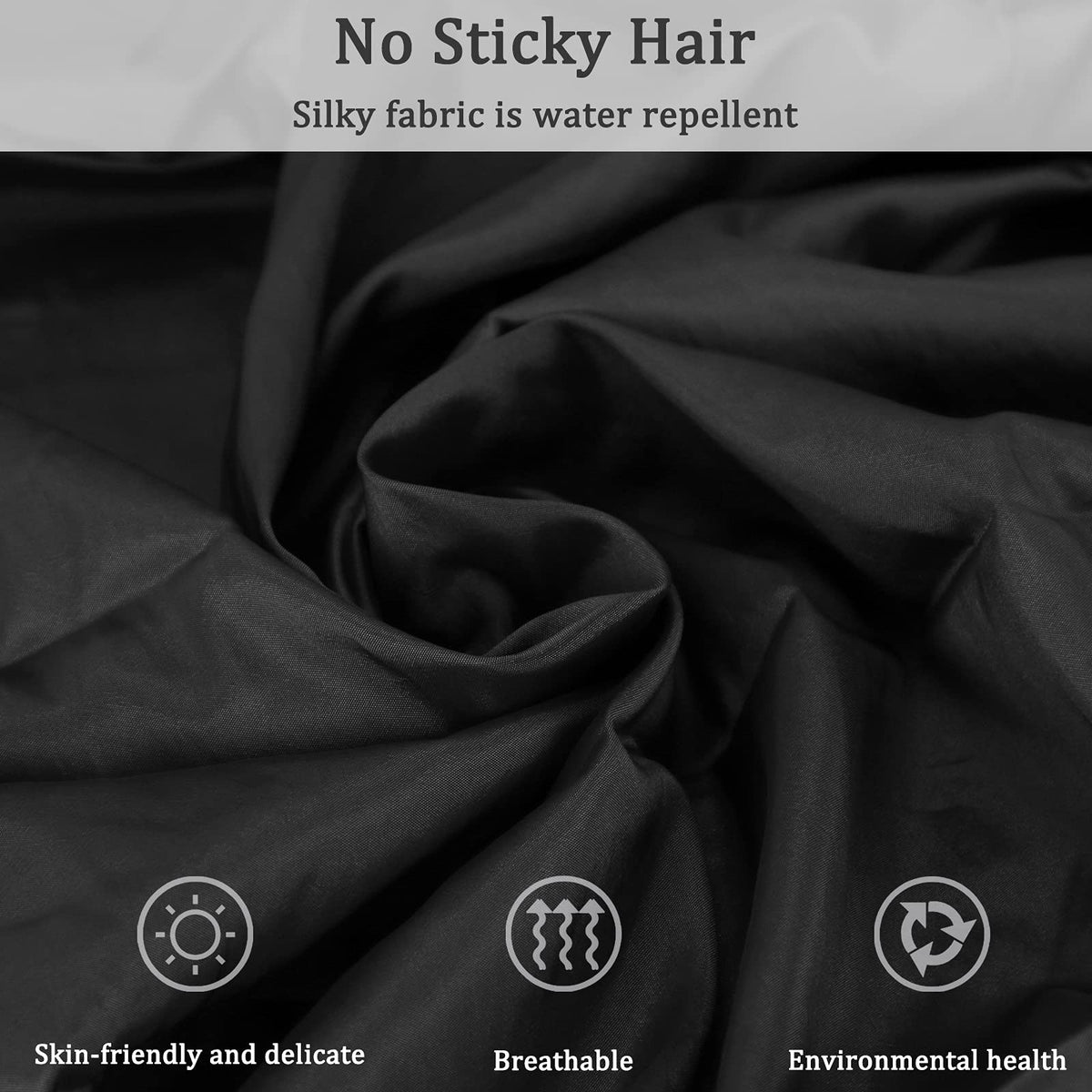 Waterproof Salon Stylist Jacket with Pockets - Professional Hair Cape