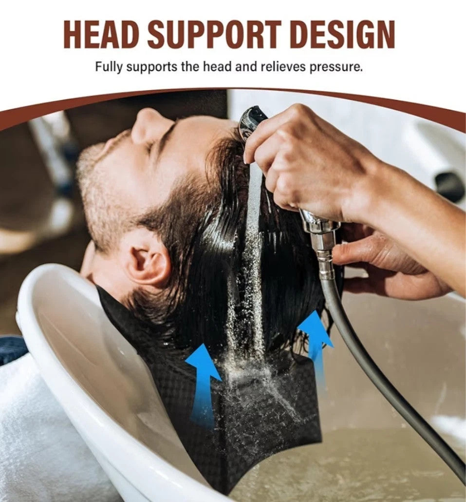 Salon Shampoo Bowl Neck Cushion Gel Support for Hair Washing