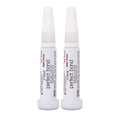 Super Strong Nail Glue - Clear, Quick Dry, 2 Tubes for Natural & Artificial Nails