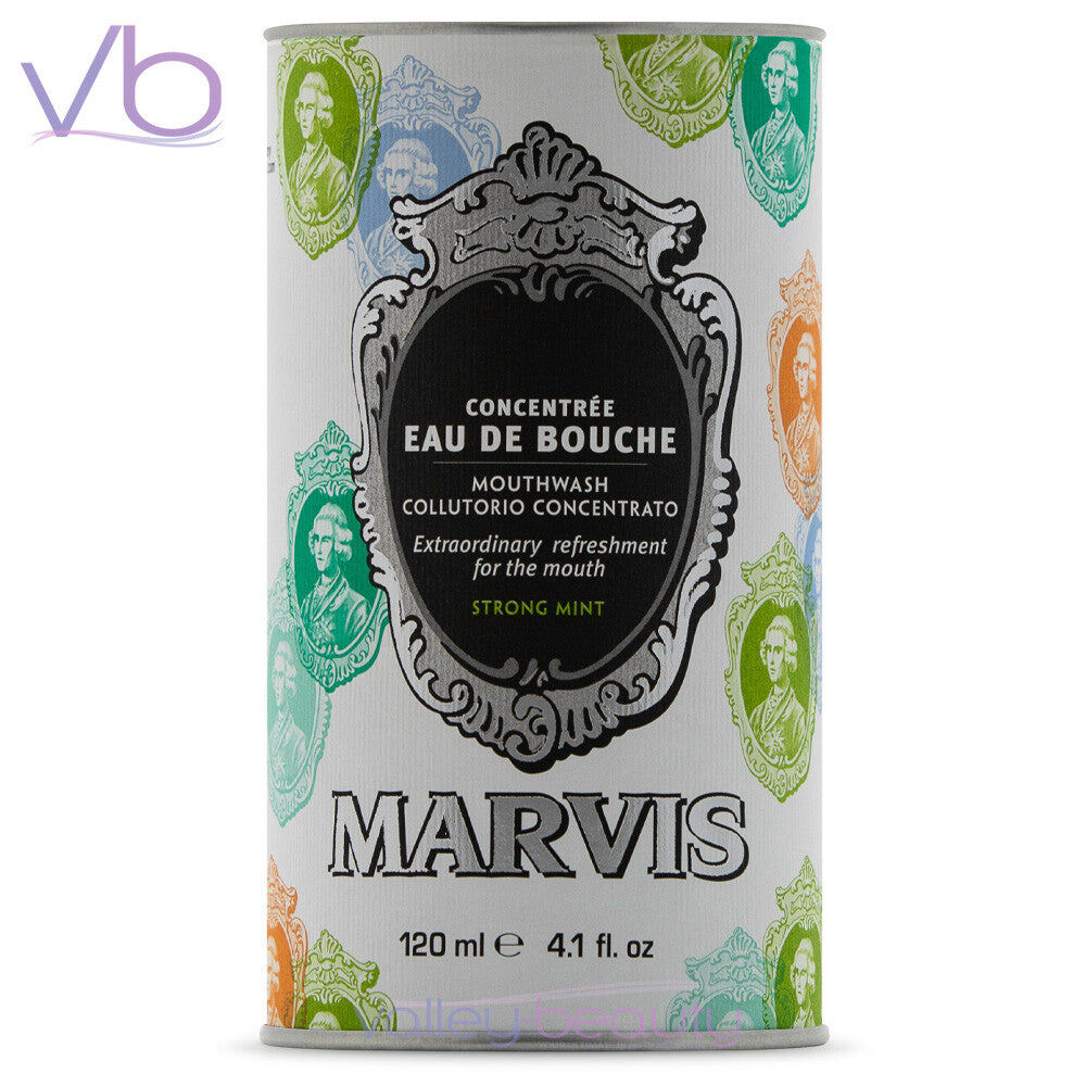 Strong Mint Mouthwash with Sparkling Peppermint - 120ml Oral Rinse