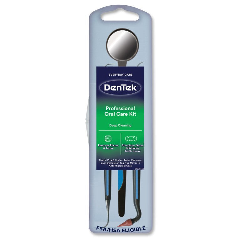 Professional Dental Care Kit with Mirror, Pick, Scaler & Stimulator - Complete Oral Hygiene Set