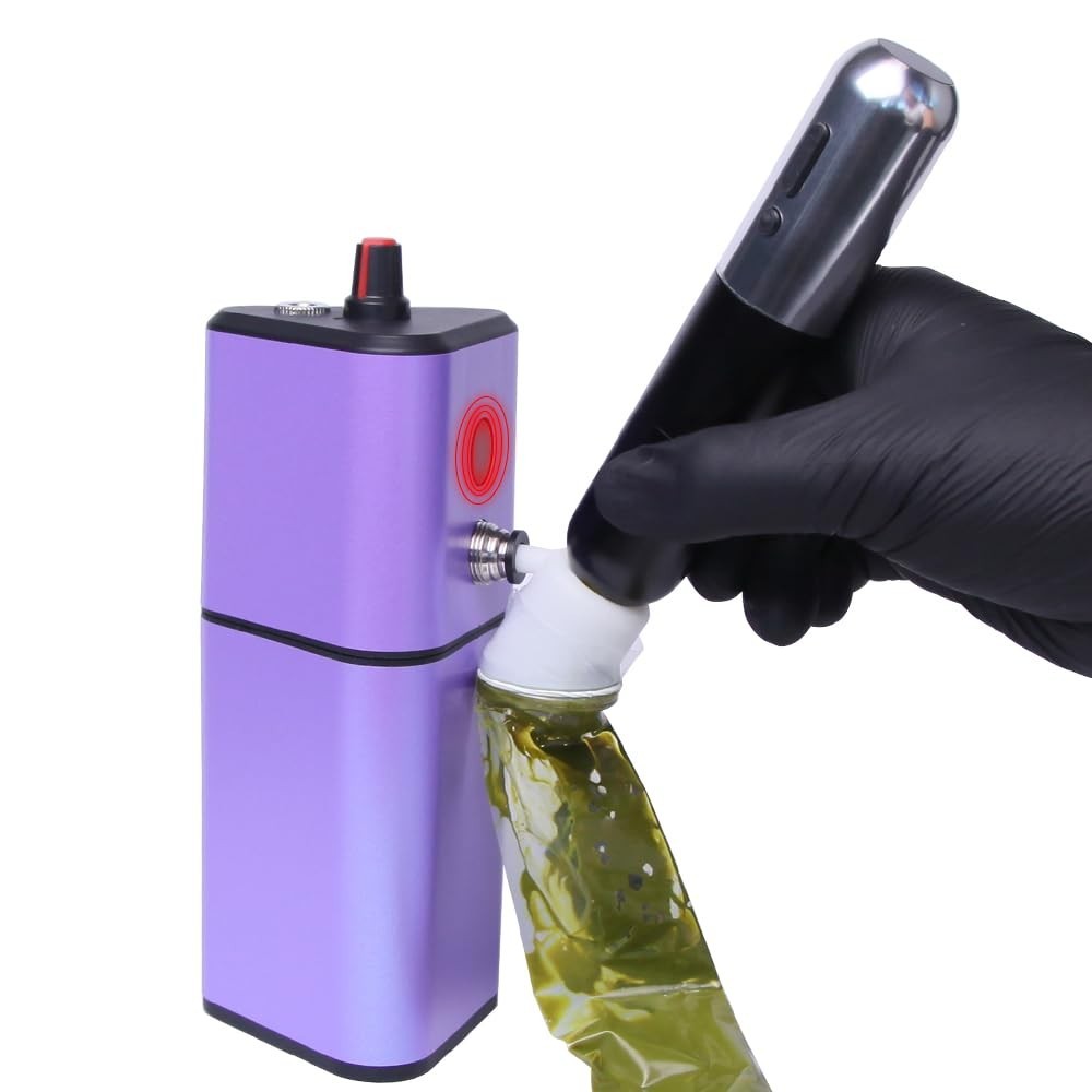 Automatic Tattoo Needle Cleaner with Sensor — Wireless, Rechargeable