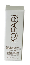 Travel Size SPF 30 Sunscreen Face Shield - Soft Glow Daily Protection